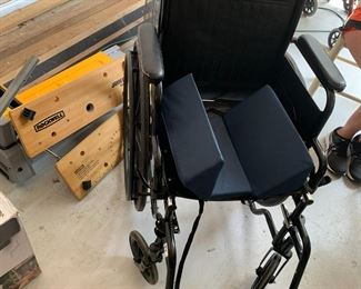 #102	ProBasics  Wheelchair - 17" Seat Width	 $40.00 			
