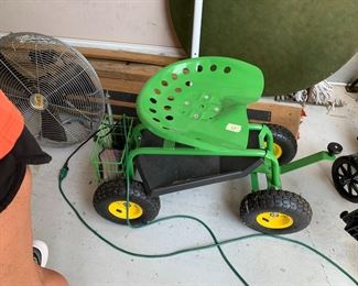 #104	Green Metal Garden Seat	 $60.00 			
