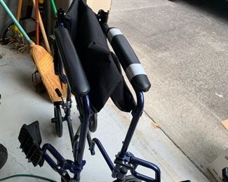#105	Nova Transport Wheelchair - 17" Seat Width	 $40.00 			
