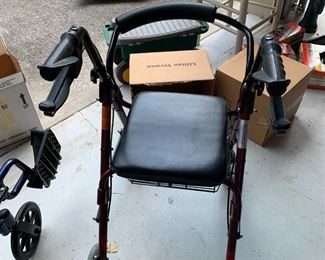 #106	Limex Walker w/basket 	 $35.00 			
