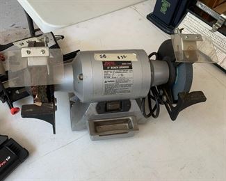 #132	skill 6 inch bench grinder model 3396	 $35.00 			
