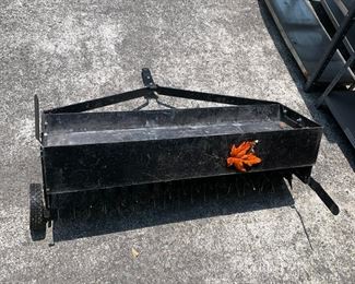 #137	pull behind the riding mower aerator 	 $75.00 			
