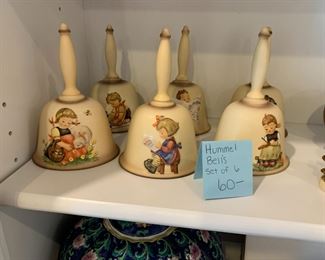 #147	Hummel Bell set of 6 	 $60.00 			
