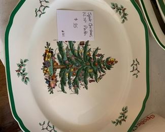 #161	Spode Christmas 14.75" Platter	 $35.00 			
