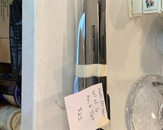 #184	Set of 6 Koch Messer Knives	 $25.00 			
