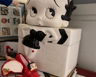 Dozens of Betty Boob collectibles!