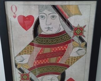 Queen of Hearts picture. Large $50