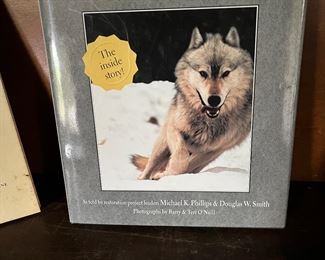 The wolves of Yellowstone book