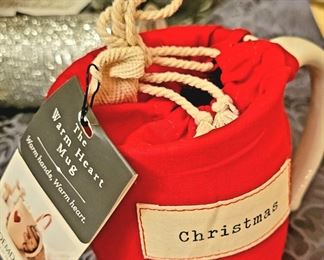 New Christmas "Warm Heart Mugs" - many available as gifts