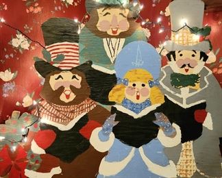 Vintage Americana Group of Carolers