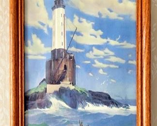 1926 Nautical Motorboat St George Reef Lighthouse