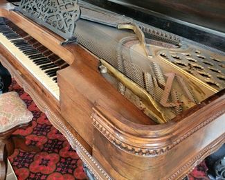 Beautiful Rare 1873 Antique Piano built by J.C. Fischer Piano Company of New York - price does not reduce