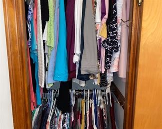  assorted women’s  clothing