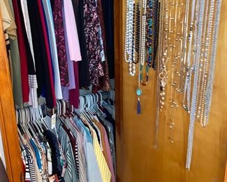 Clothing and loads of jewelry