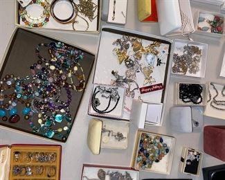 Vast jewelry assortment