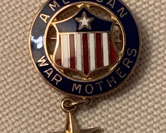 American War Mother’s pin