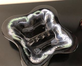 Royal Haeger art glass ash tray