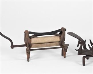 20: 1833 American Iron Toy Toaster & 1900 Wash Wringer