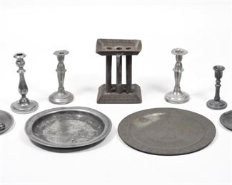 30: 19C. American Primitive Child's Toy Metalware