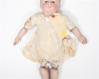 46: Martha Chase Rhode Island 16" Oil Painted Doll