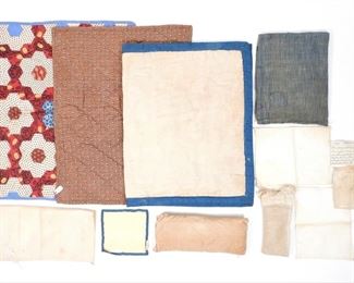 68: 19C. Doll Bedding Fabric Quilt Collection