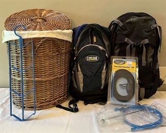 2 Camelbacks and Laundrey Basket