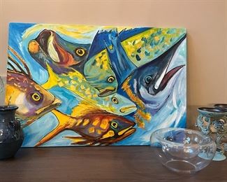 Fish Painting Accessories