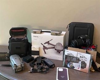 Mavic Pro Drone Canon EOS T5i