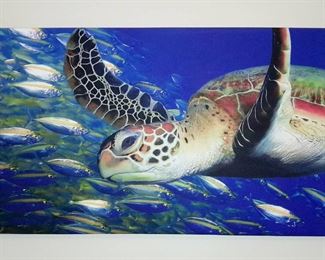 Octopus Rug Turtle Picture