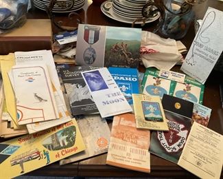 Vintage Boy Scout books and paper items
