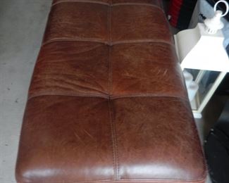 Two Large Ottomans