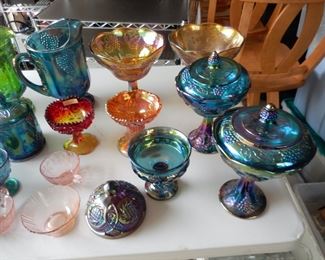 Carnival and Depression Glassware