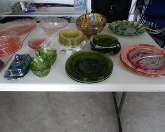 Carnival and Depression Glass