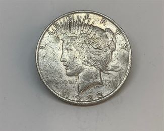 1922-D Peace Dollar