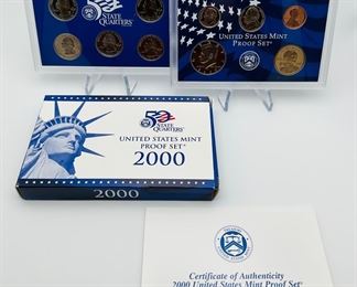 2000 US Mint Proof Set