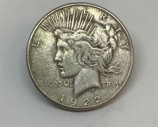 1922-S Peace Dollar
