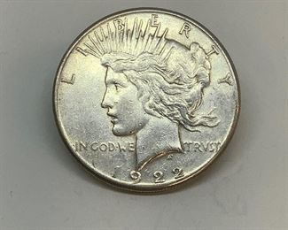 1922-S Peace Dollar
