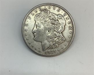 1921-S US Morgan Silver Dollar
