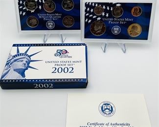 2002 US Mint Proof Set