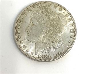 1881 Morgan Dollar
