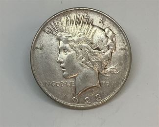 1923-D Peace Dollar