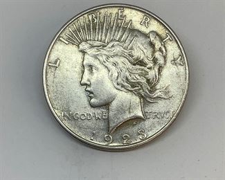 1923-D Peace Dollar