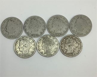 US Liberty Nickels