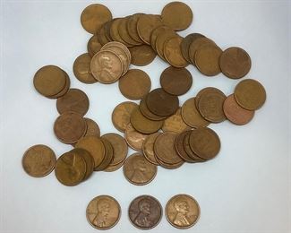 (58) 1934 Lincoln Cents
