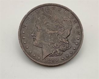1890 Morgan Dollar