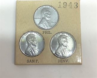 1943 Steel Cents