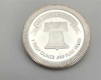 Liberty 1oz Silver Round