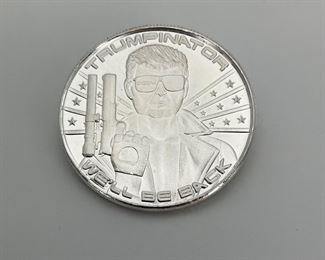 2024 Trumpinator "We'll Be Back" 1oz .999 Fine Silver Round