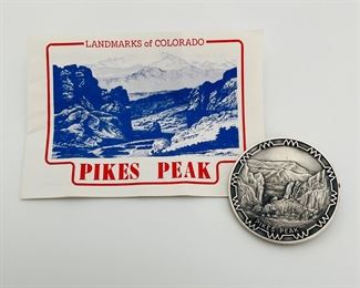 Silver Pikes Peak Medal