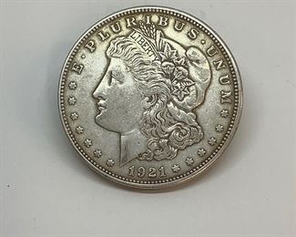 1921 Morgan Dollar